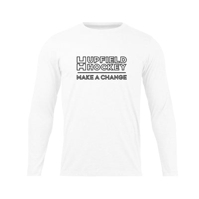Outline Long Sleeve T-shirt In White