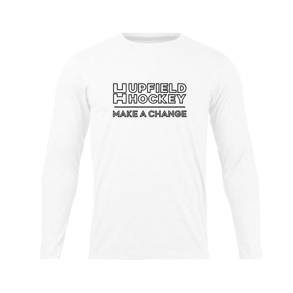 Outline Long Sleeve T-shirt In White