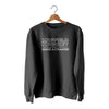 Outline Jumper / Sweatshirt in Charcoal