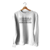 Outline Jumper / Sweatshirt in White